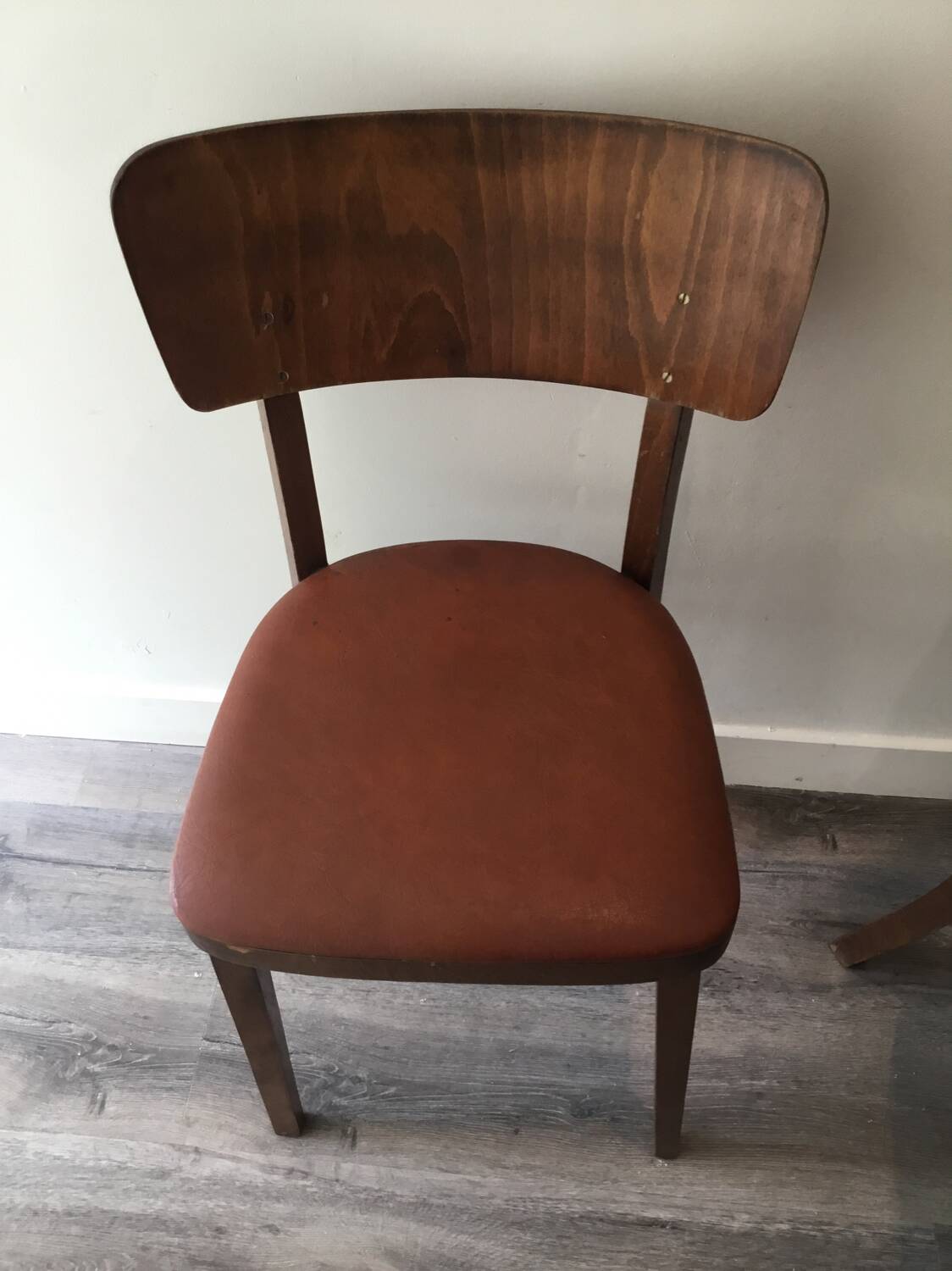 Set of 3 Thonet bistro chairs