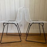 Wire chairs Harry Bertoïa
