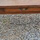 Oak farmhouse coffee table nineteenth century 1 drawer feet bobbins 149cm