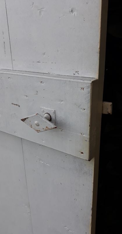 Door h175xl89.8cm cellar, outbuilding