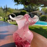 Glass paste vase