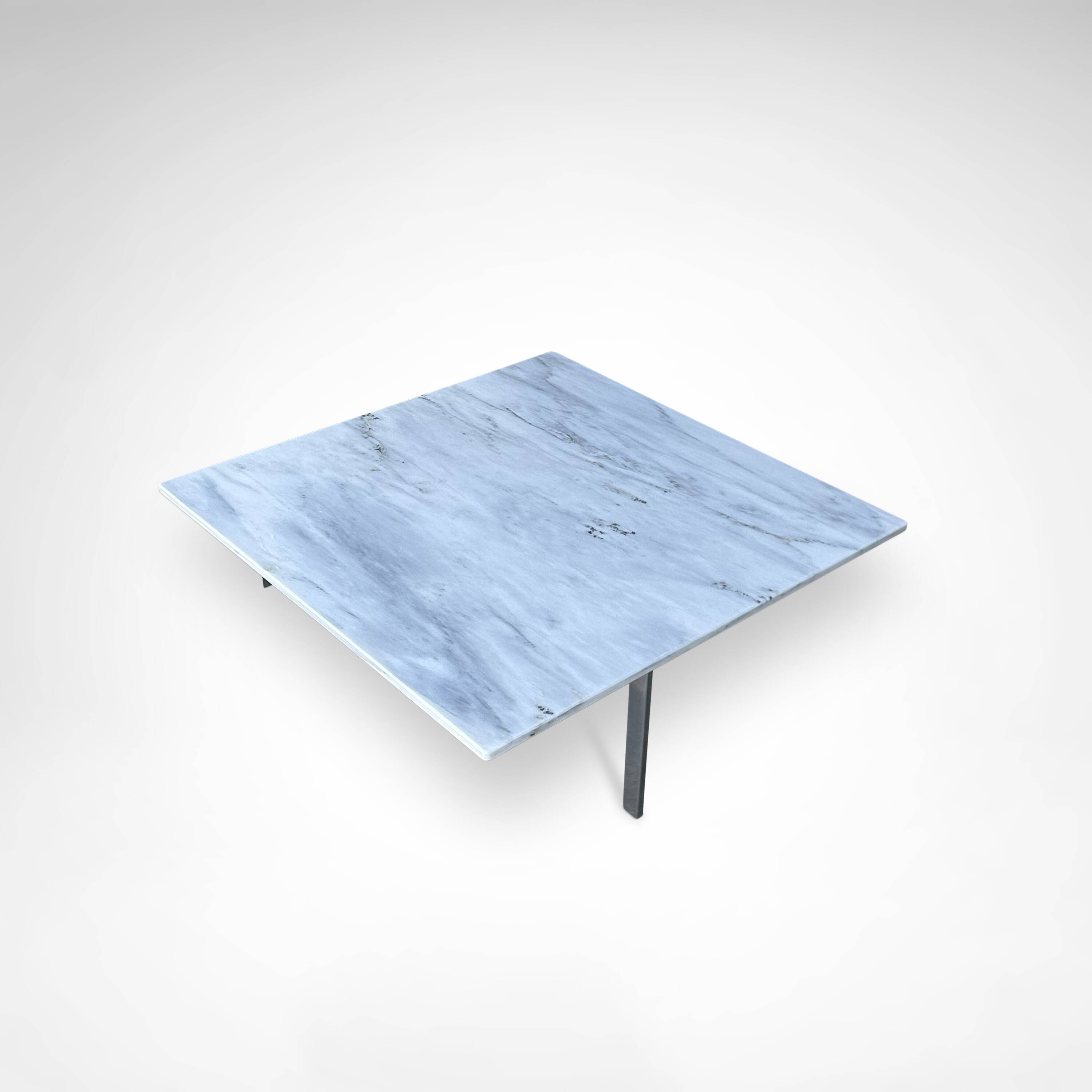 KW1 metal and marble coffee table by Hank Kwint for Metaform 1980s