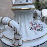 Important Paris porcelain lamp base