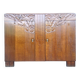 Art Deco buffet wooden tray, antique china cabinet