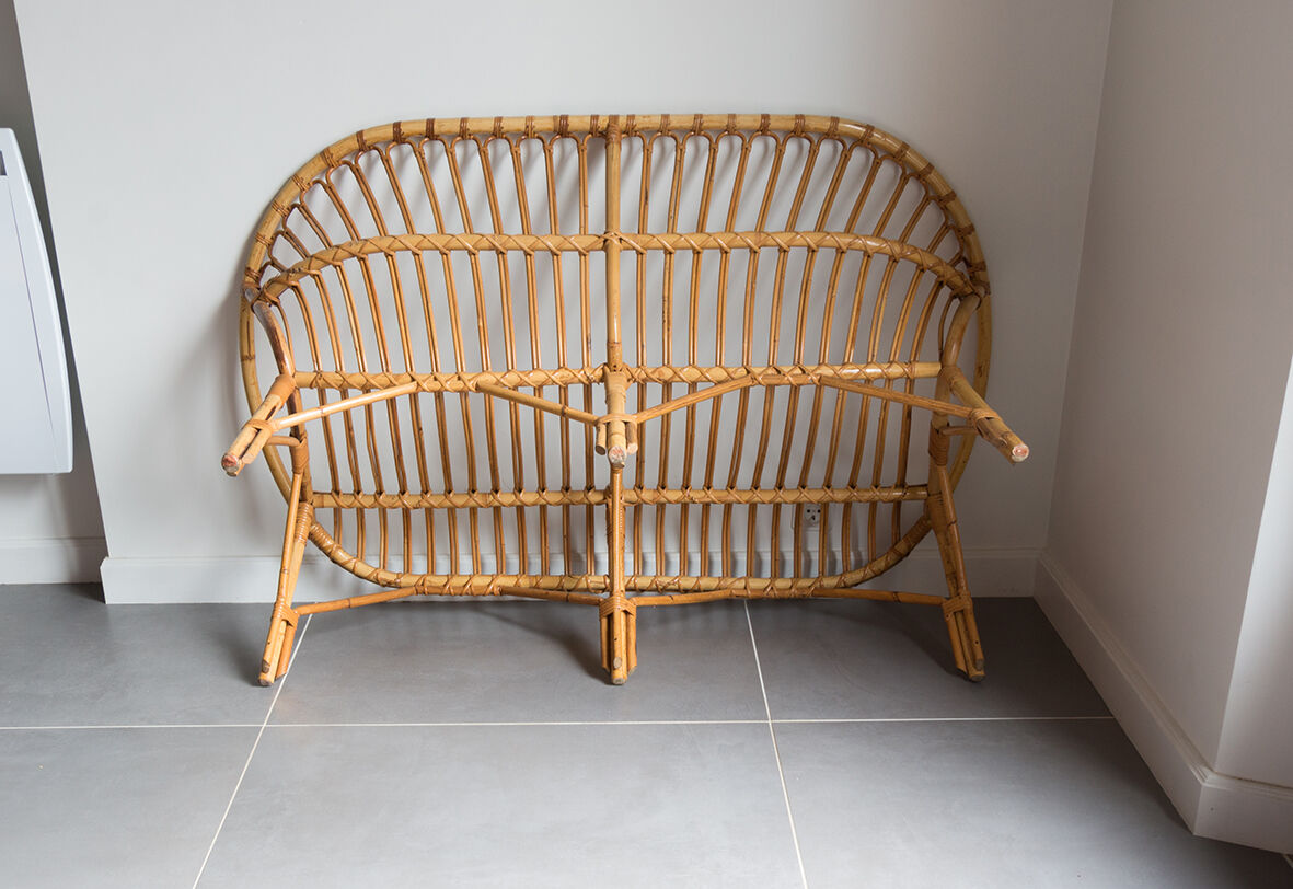 Seat rattan 2 seater