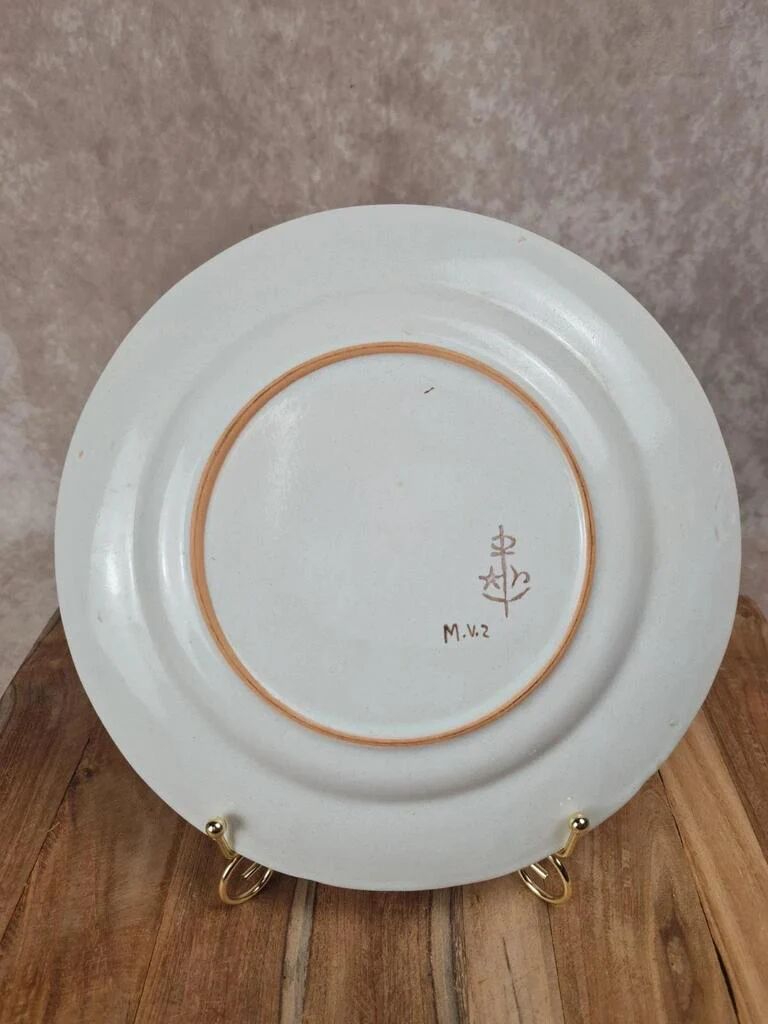 Plate Faïencerie de Pornic