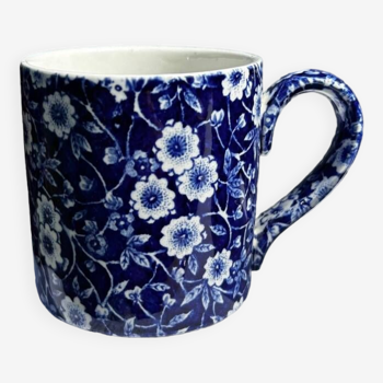 Burleigh Blue Calico Mug