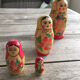 4 Russian dolls made in USSR