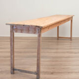 Long Industrial Table