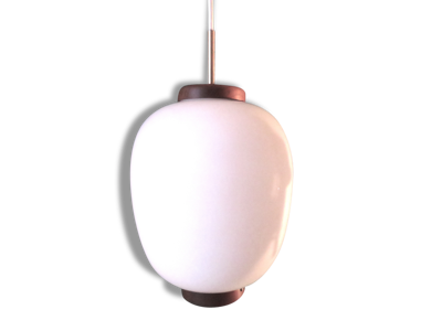 Suspension en opaline de Bent Karlby, Danemark, 1950
