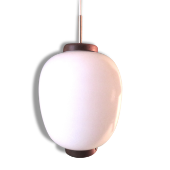 Suspension en opaline de Bent Karlby, Danemark, 1950