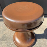 Brown stool Emsa Germany 1970s