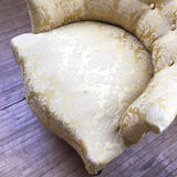 Yellow Napoleon Toad armchairs