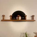 Large wooden coat rack