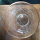Vintage 1970s cut glass vase