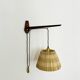 Adjustable Pleated Wall Lamp by Kaiser Leuchten