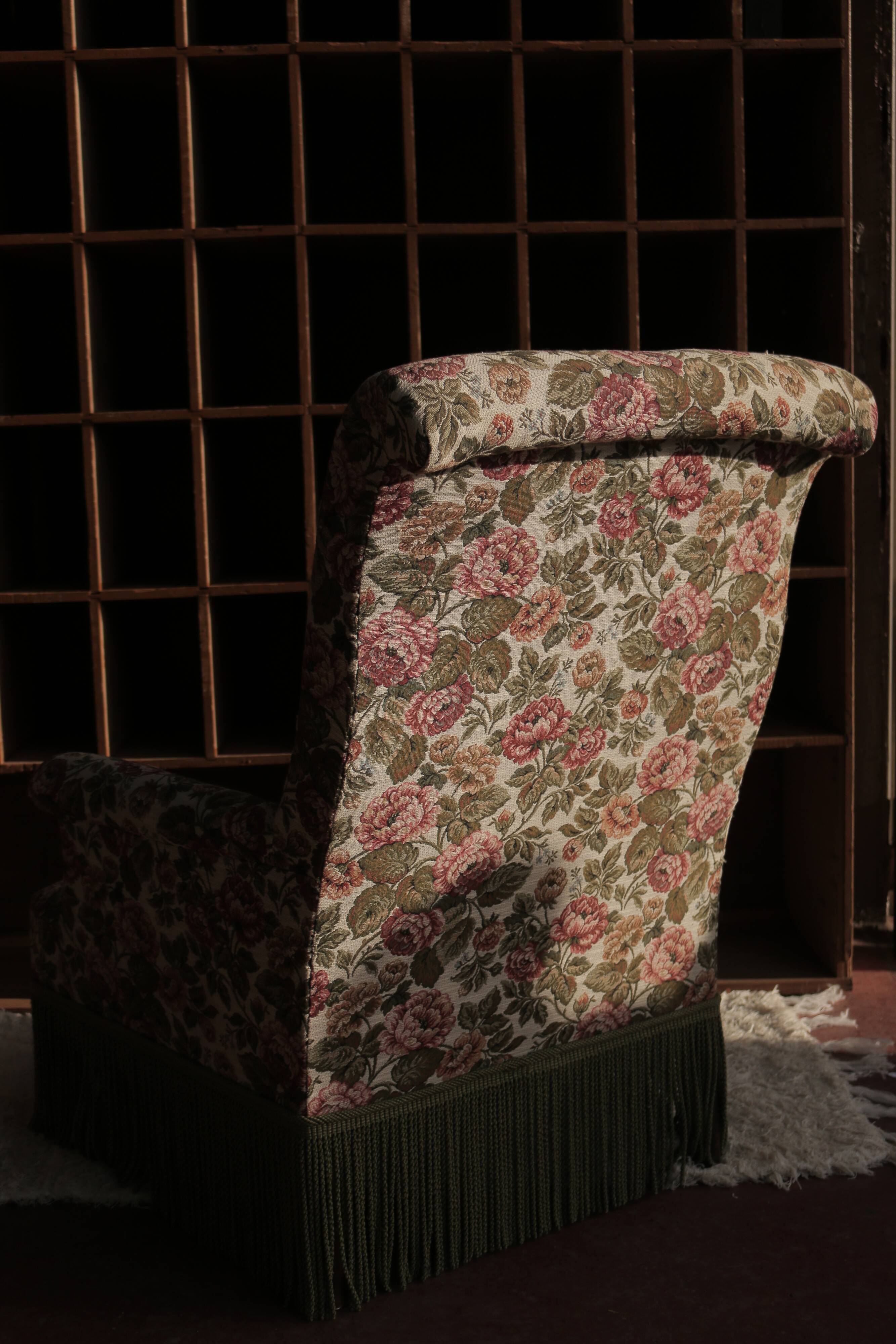 English armchair from the Napoleon III period