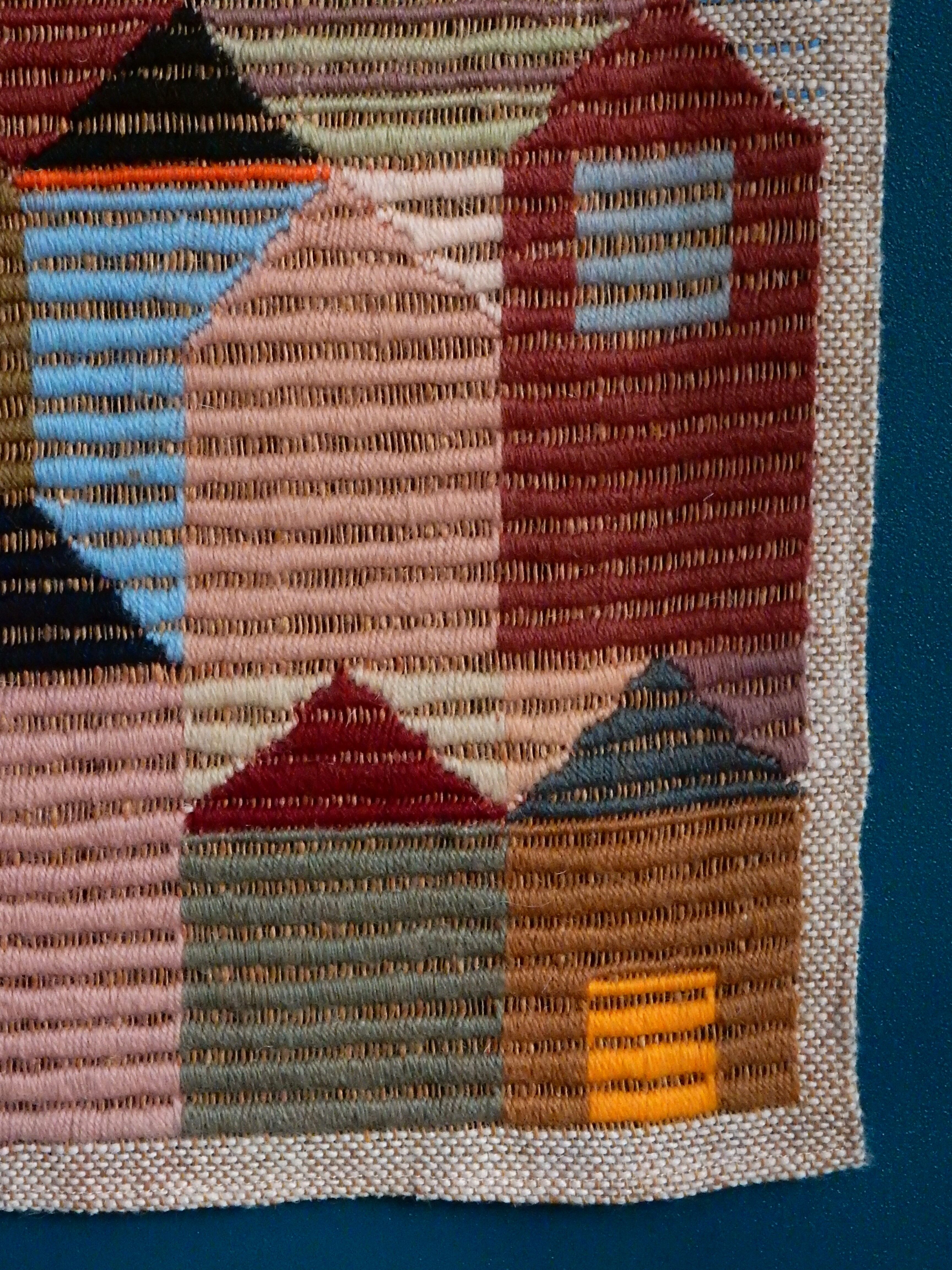 Tapestry method weaving Folkart