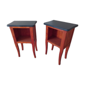 Pair of wooden bedside tables