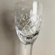 Ensemble de six verres à liqueur en cristal de Lorraine