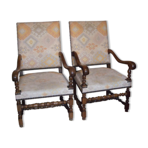 Fauteuils louis xiii
