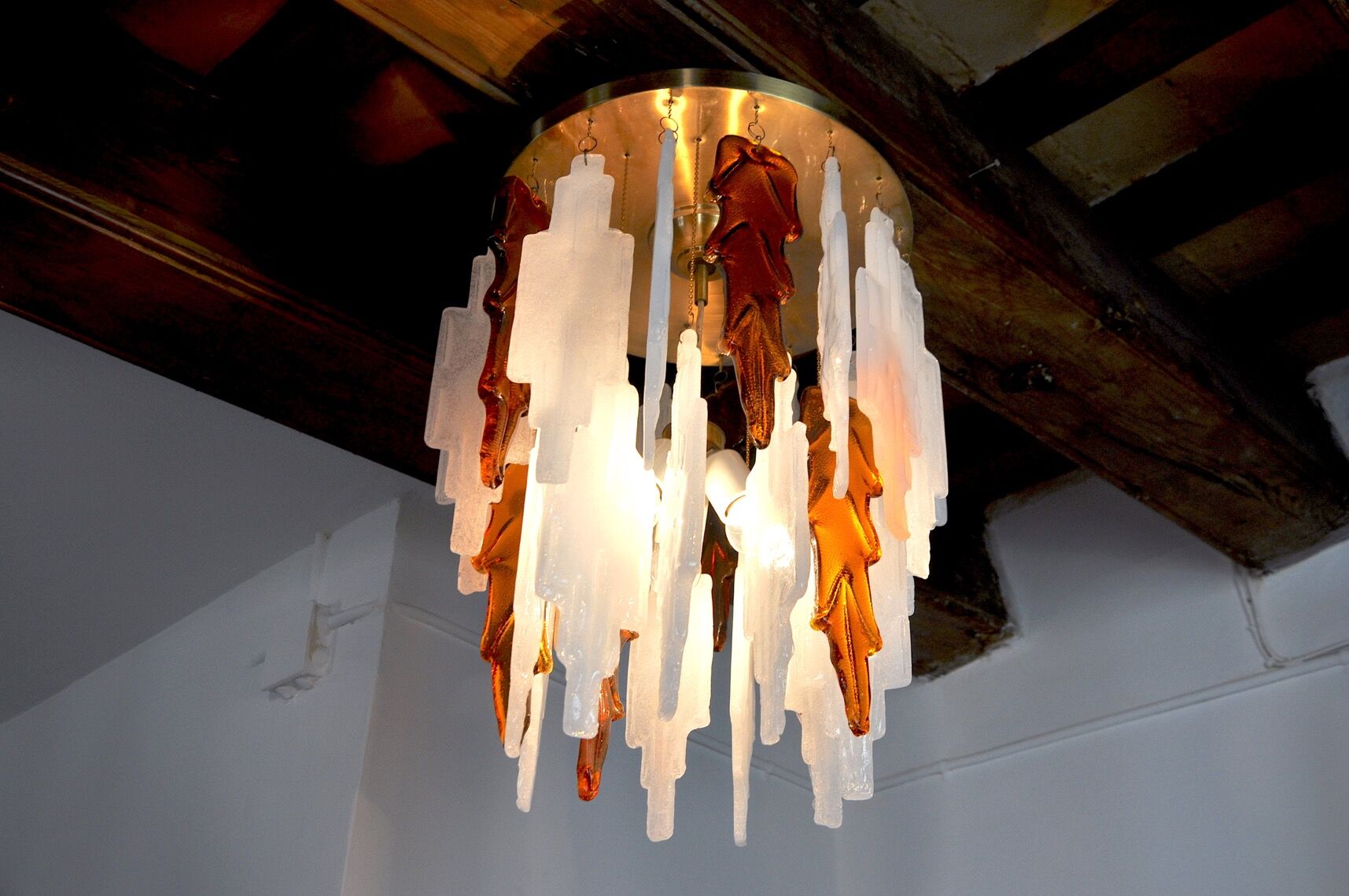 Poliarte chandelier by Albano Poli, 1970, Italy
