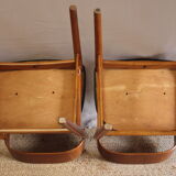 Lot de deux chaises scandinave farstrup model 206