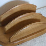 Wooden mail holder