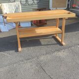 Solid beech workbench