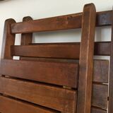 Folding chairs "by the wood fire"