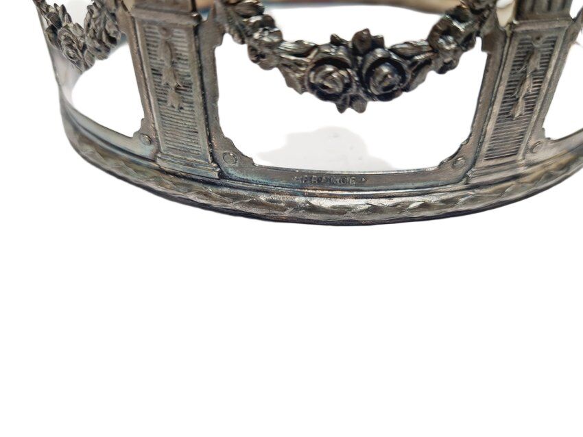 Antique Art Nouveau basket, France, 1900s