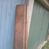 Very large antique wooden shelf/pot rack