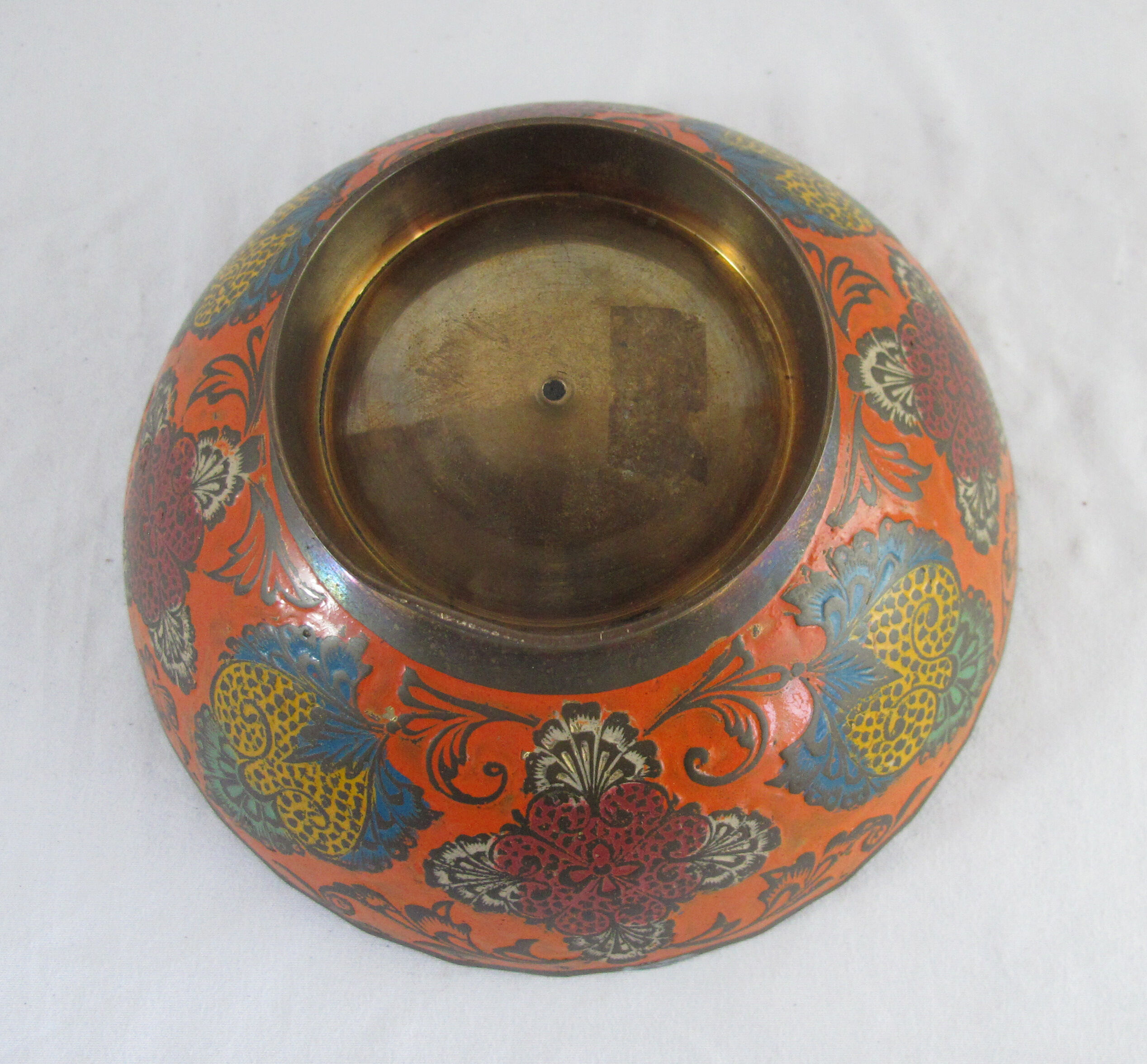 Bowl or empty oriental metal pocket