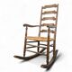 Brutalist rocking chair