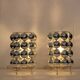 Pair of  Kare design table lamps model 62455 with chromed plastic bubbles