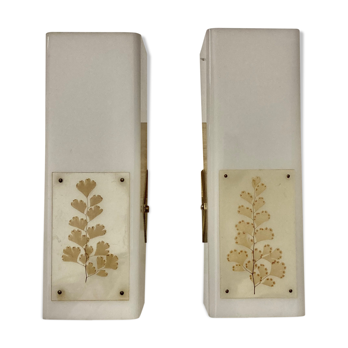 Pair of Scandinavian design sconces 1950