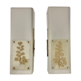 Pair of Scandinavian design sconces 1950