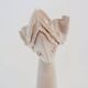 Ceramic sculpture of a female face - flower vase decoration