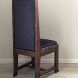 Set of 4 Art Deco Haagse School Dining Chair Frits Spanjaard 1930s