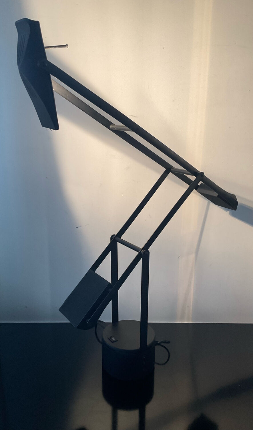 Vintage counterweight lamp 80s