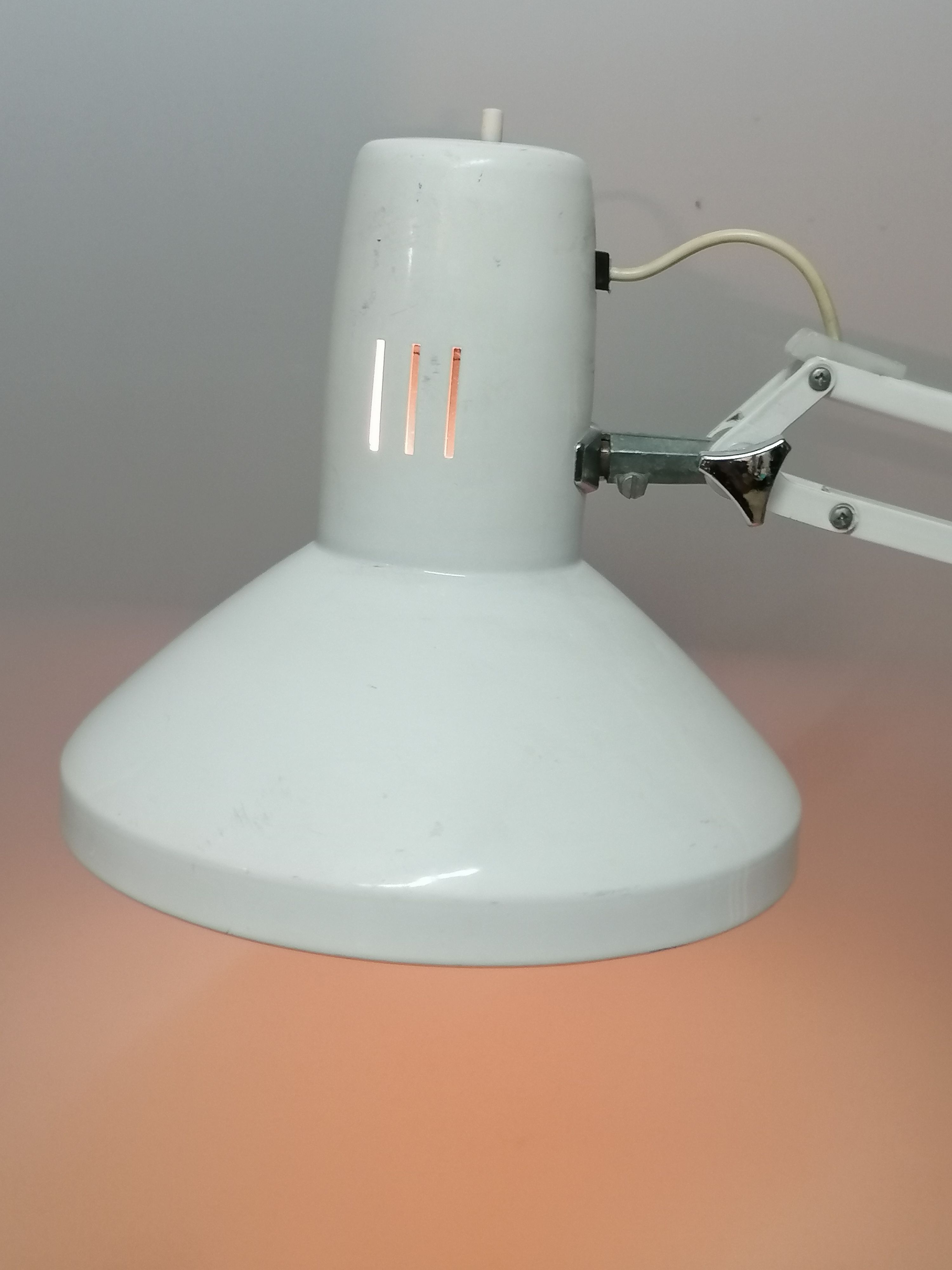 Vintage desk lamp - articulated, swivel - Ledu model 232 - Made in France - 1970