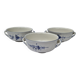 Set of 3 soup bowls villeroy and boch old luxembourg