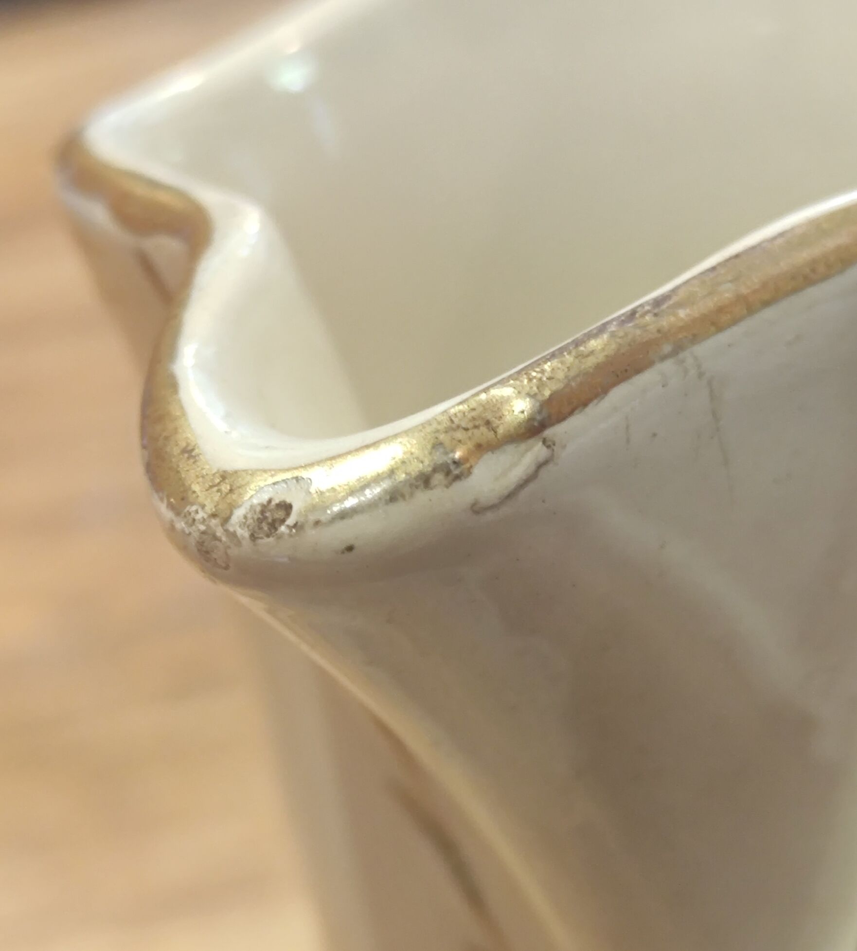 Old ceramic pitcher Saint Amand & Hamage