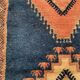 Taznakht blue moroccan wool runner rug