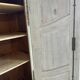 Two-door painted wardrobe, Louis XIV style, Alsatian regional work.