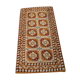 Orange geometric carpet