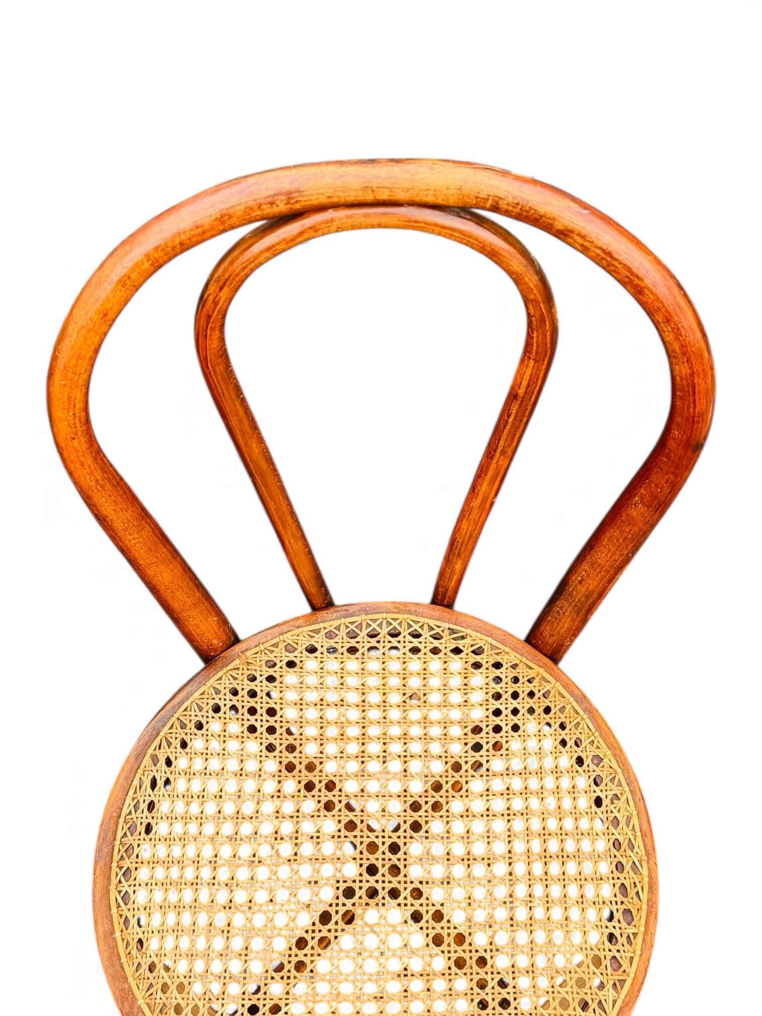 2 bentwood bistro chairs, circa 1900, by Cambier Frères