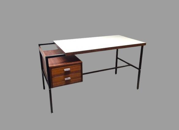 Desk 1950, provenance from the Jean Zay university residence in Antony (Paris)