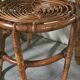Set of 4 bamboo chairs produced, 1960