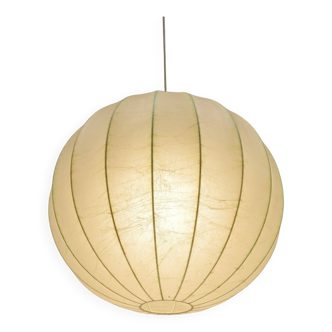 Vintage cocoon pendant lamp by Goldkant Leuchten, 1960s